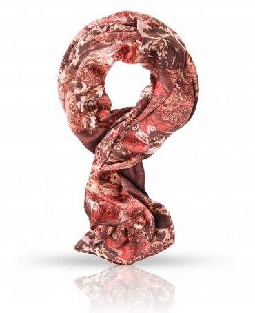 Платок Женский SS-FLORAL.MYSTIC/BROWN